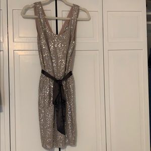 Express sequin dress